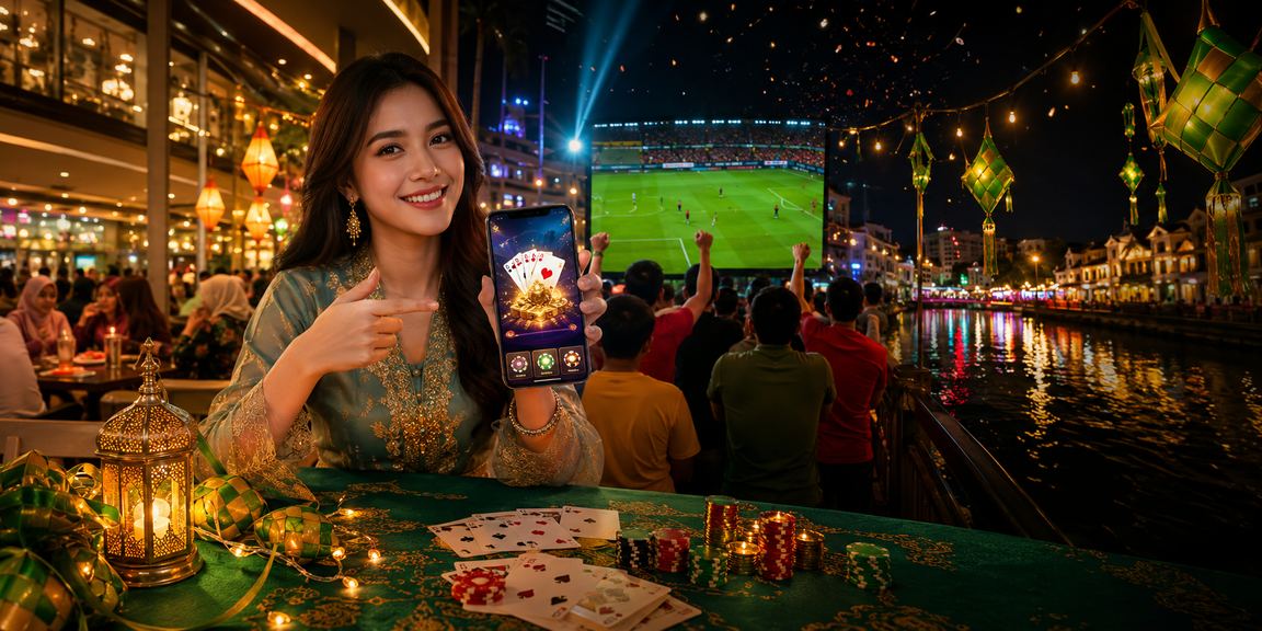 Pengguna Ipoh menikmati pertaruhan bola sepak woc44 sempena Hari Raya