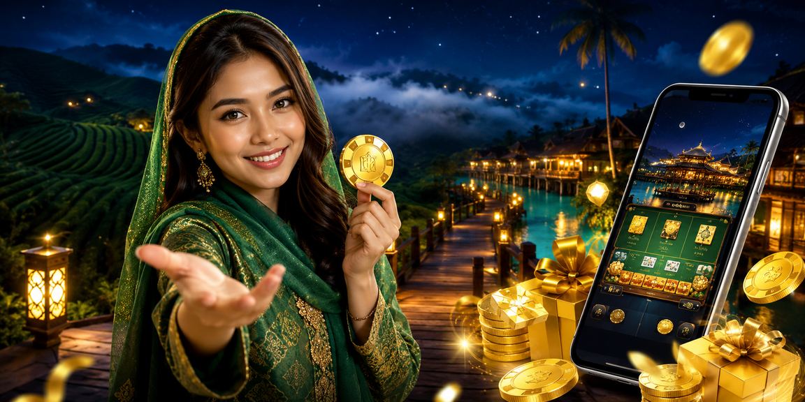Suasana kasino mudah alih Malaysia sempena perayaan Hari Raya woc44